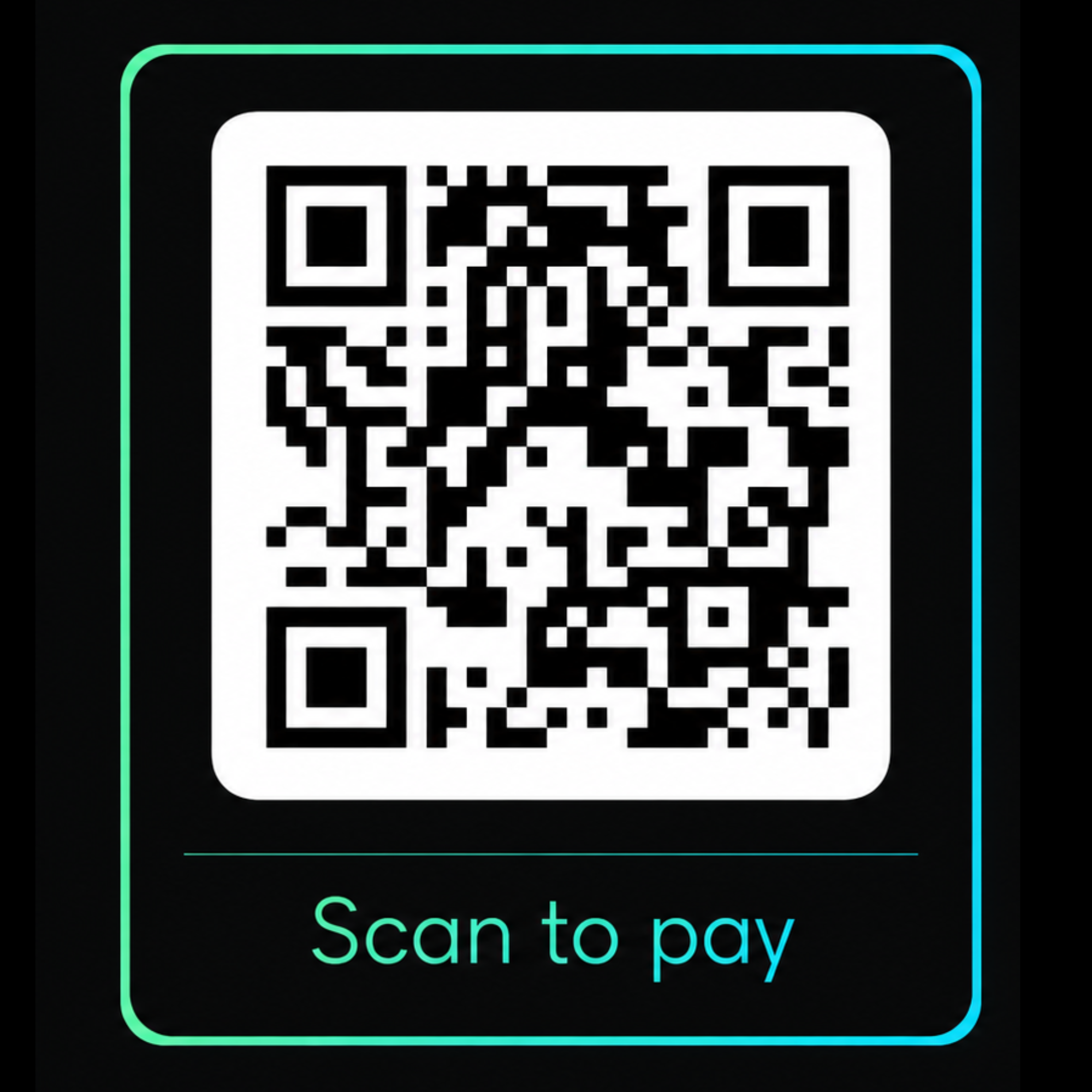 Scan to pay for Liquid Light — Active